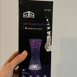Elite LED Crystal Touch Lamp